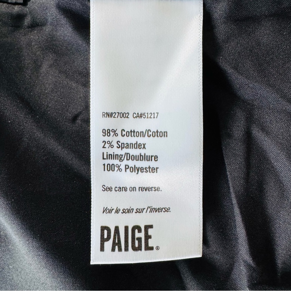 NEW Paige Irene Denim Vest Top Dark Wash Blue Size 2 - Picture 10 of 12